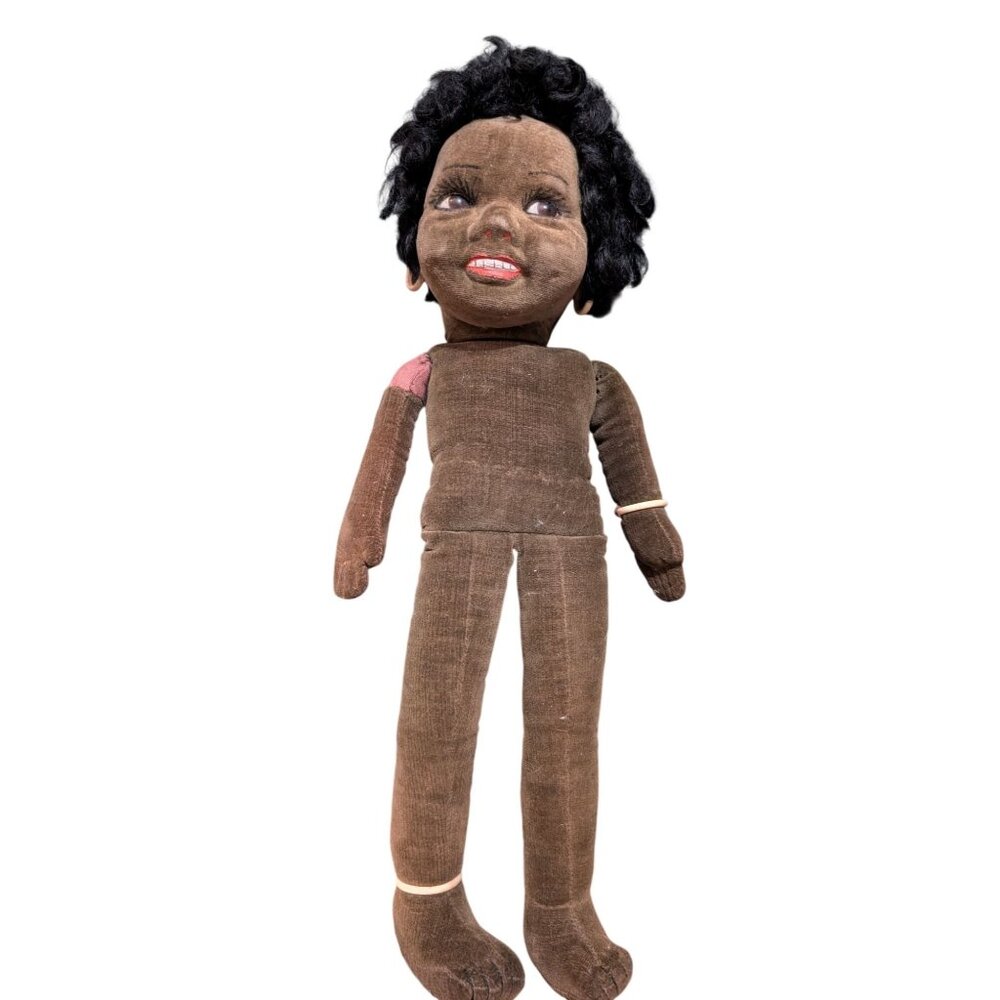 DuDu Islander  doll by Norah Wellings 1930s No tag w/flaw